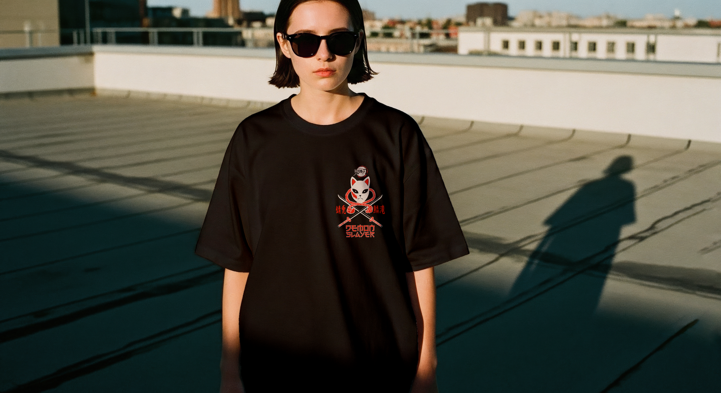 Tanjiro Kamado | Demon slayer | unisex oversized tshirt